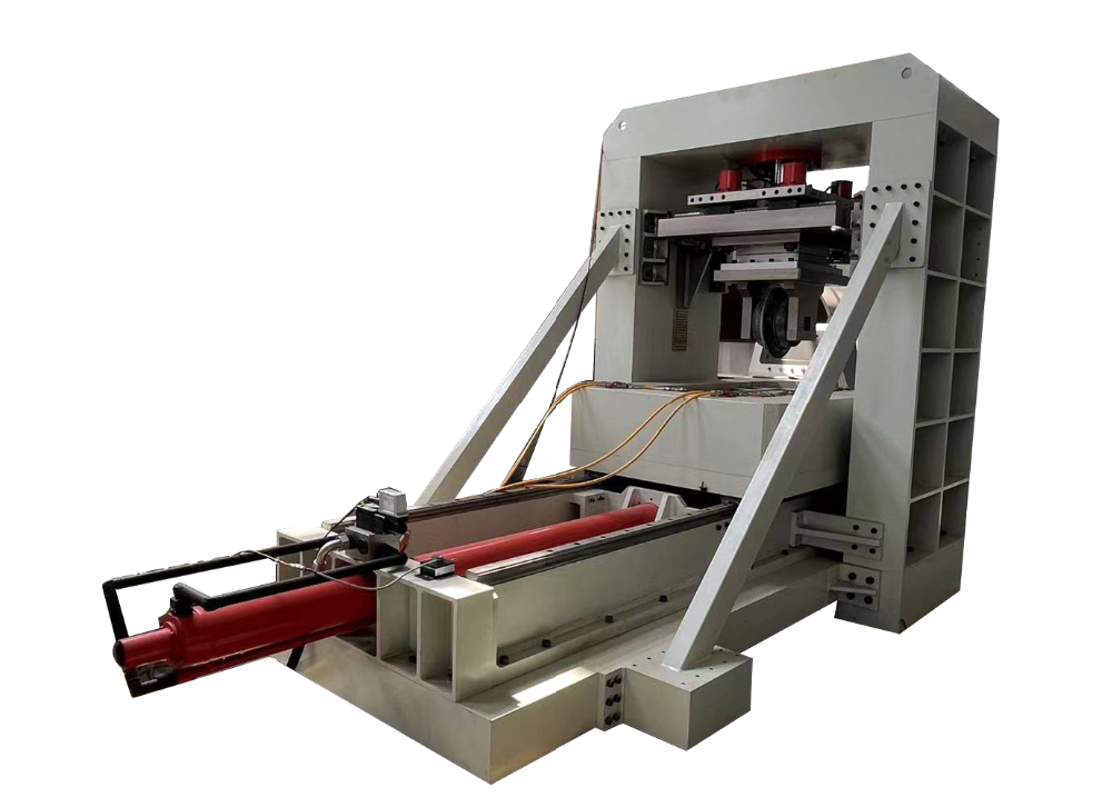 高围压直线破岩试验系统